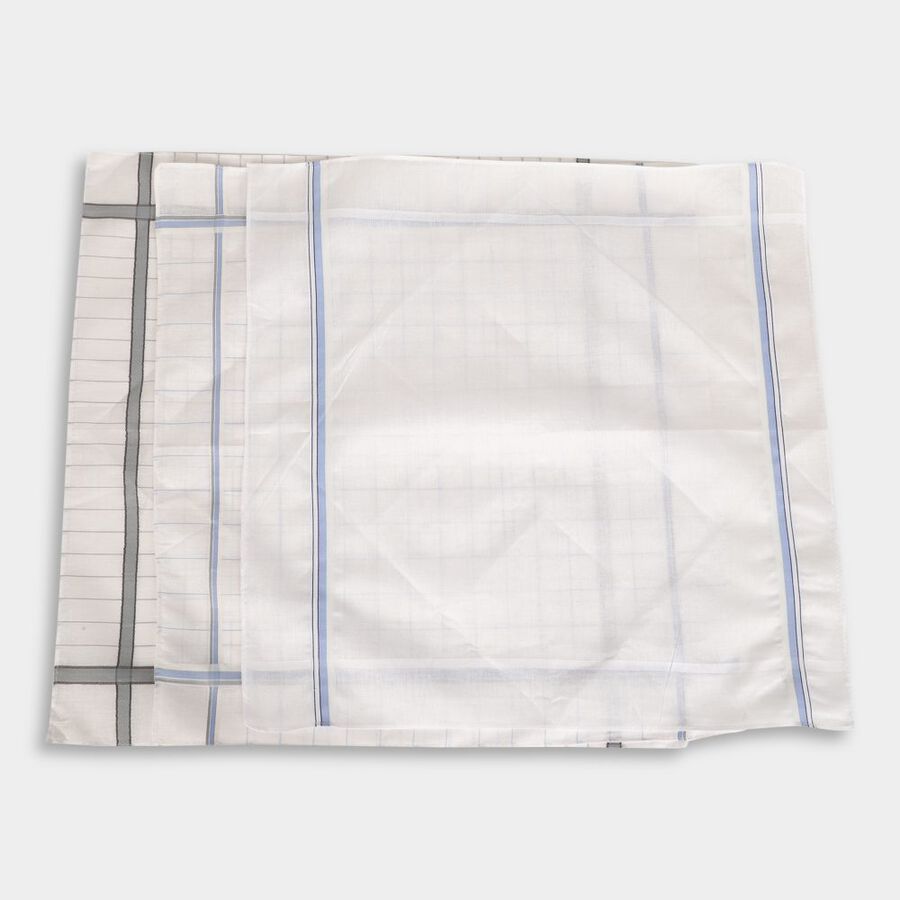Men's Hanky, सफ़ेद, large image number null