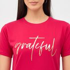 Ladies' Round Neck T-Shirt , Fuchsia, small image number null
