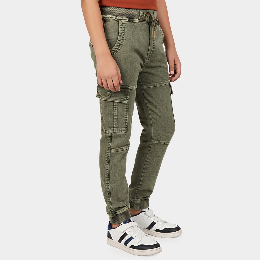 Boys' Trouser, Olive, large