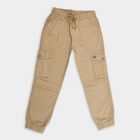 Boy's 100% Cotton Trousers , गहरा पीला, small image number null