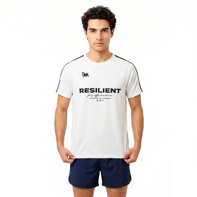 Men's White Drifit T-Shirt