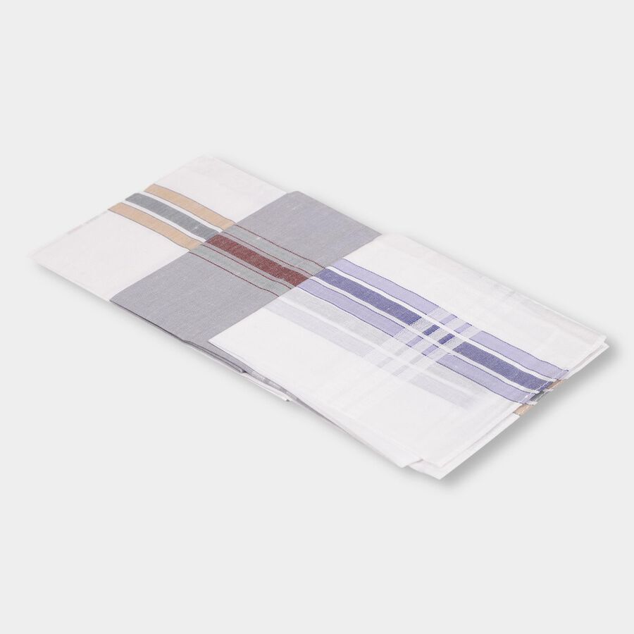 Men's Hanky, हल्का ग्रे, large