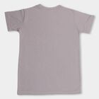 Boys' Half Sleeves T-Shirt, हल्का ग्रे, small image number null