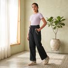 Girls Black Straight Fit Jeans, Black, small
