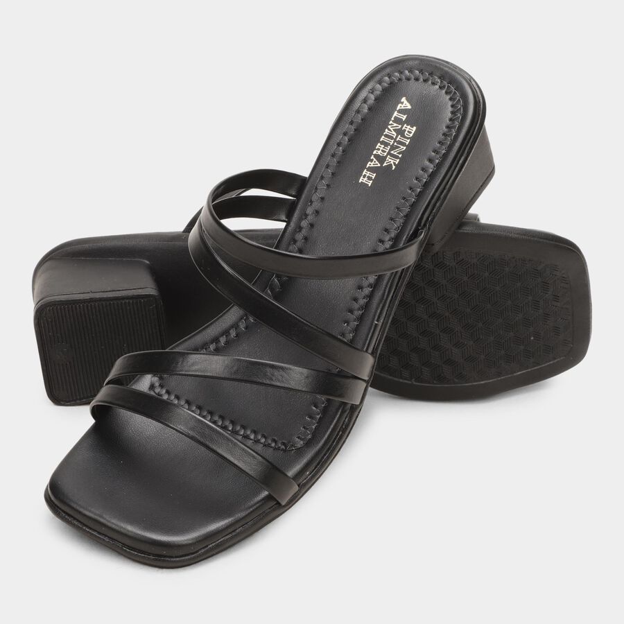Ladies' Sandal, Black, large image number null