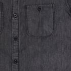 Boy's Casual Shirt, Black, small image number null