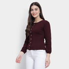 Solid Shirt, Wine, small image number null