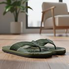 Men's Slipper, Olive, small