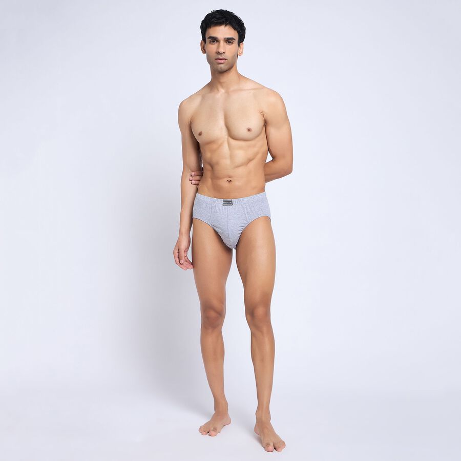 Men's 100% Cotton Trunks, Black, large image number null