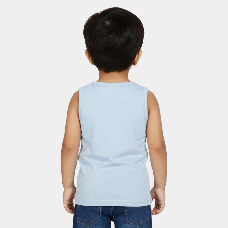 Infants' Vest, हल्का नीला, large