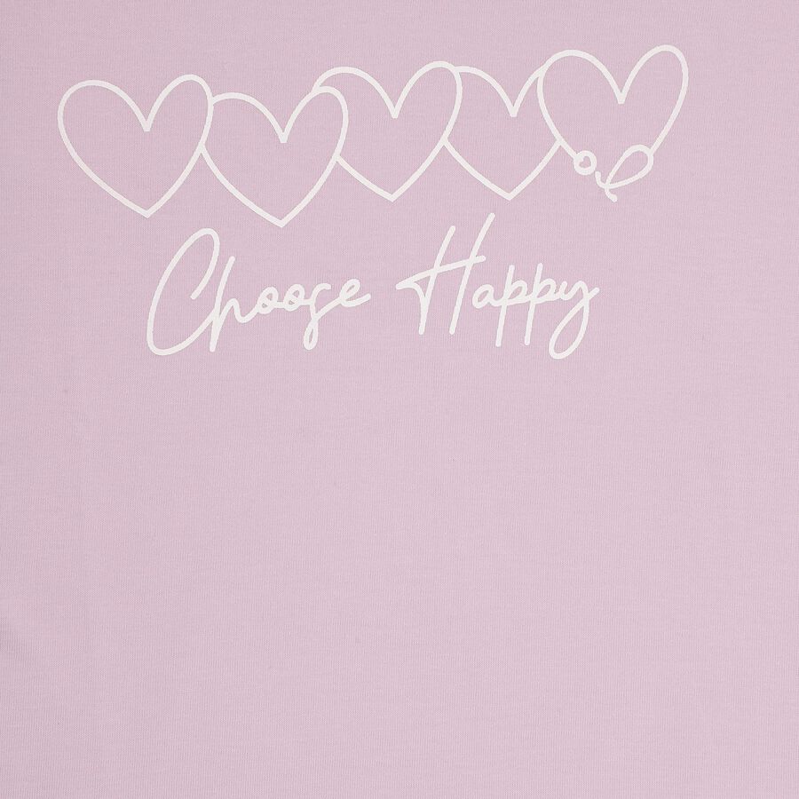 Girls' T-Shirt , लाइलेक, large image number null