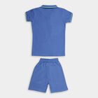 Boys' Knit Baba Suit , Mid Blue, small image number null