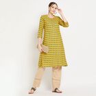 Ladies' Kurta, Mustard, small image number null
