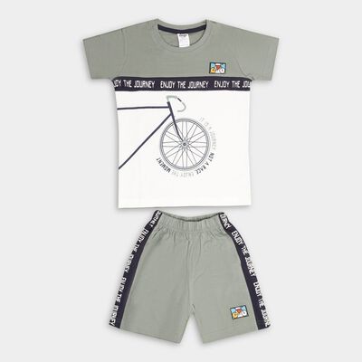Boys' Cotton Knit Baba Suit