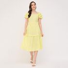 Ladies' Dress, पीला, small image number null