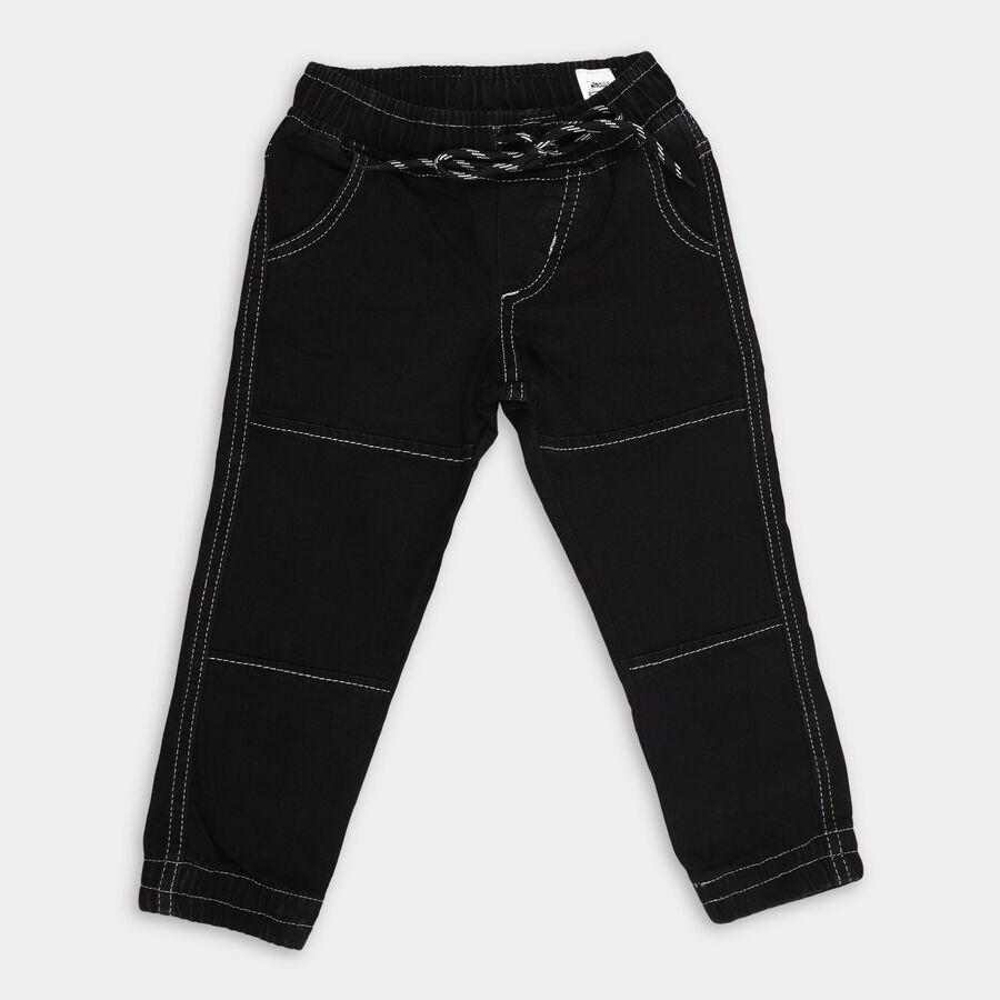 Boys' Jeans, काला, large image number null