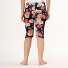 Ladies' Flared Capri , काला, small image number null