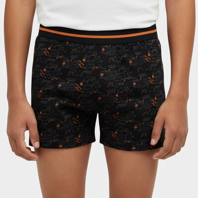Boys' White Regular Fit Logo Waistband Briefs