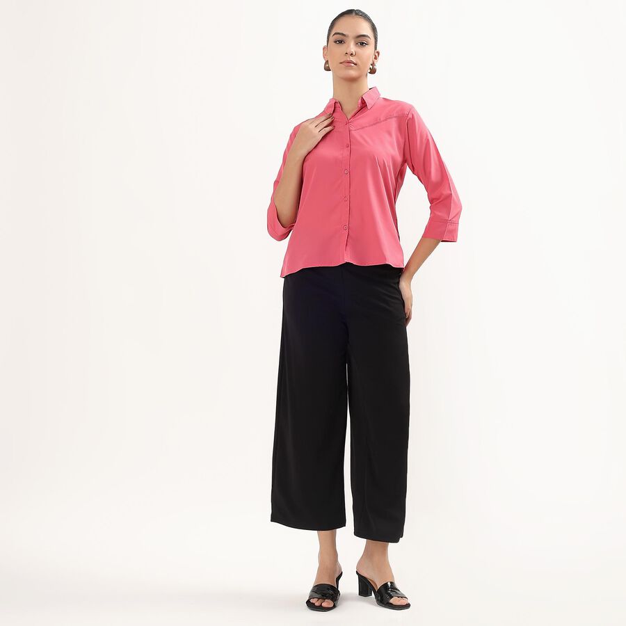 Ladies' Trouser, काला, large image number null
