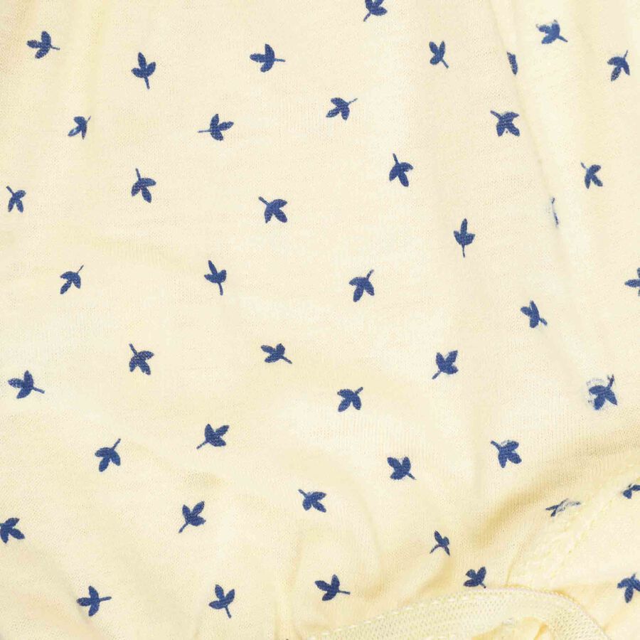 Printed Bloomer, Yellow, large image number null