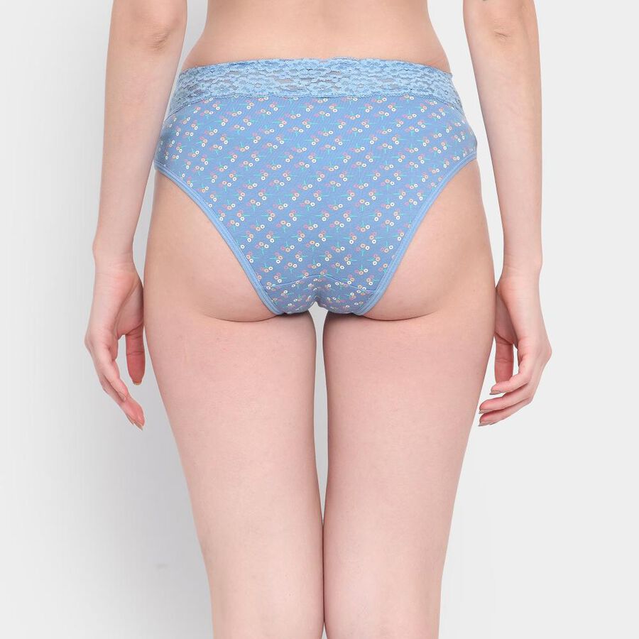 Lace Panty, मध्यम नीला, large image number null