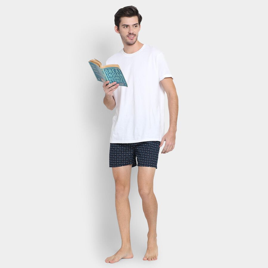 Men's 100% Cotton Boxers , नेवी ब्लू, large image number null