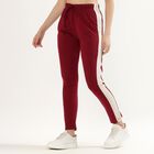 Ladies' Regular Track Pants , Wine, small image number null