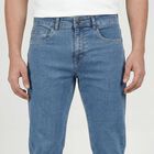Men's Light Blue Slim Fit Jeans, Light Blue, small