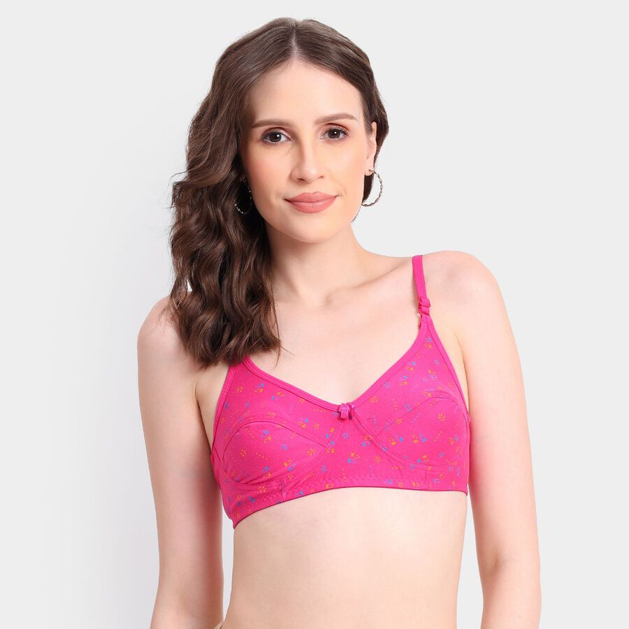 Ladies' Non-Padded Bra, वाइन, large image number null