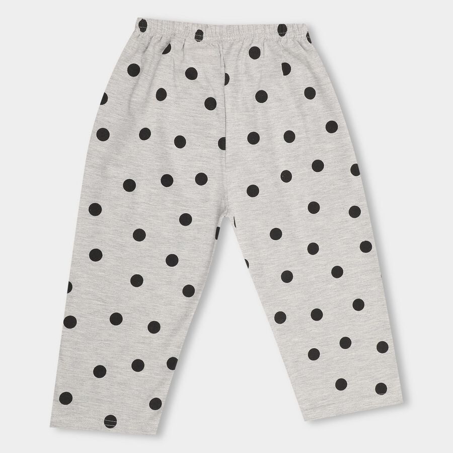 Girls' Capris , Melange Light Grey, large image number null
