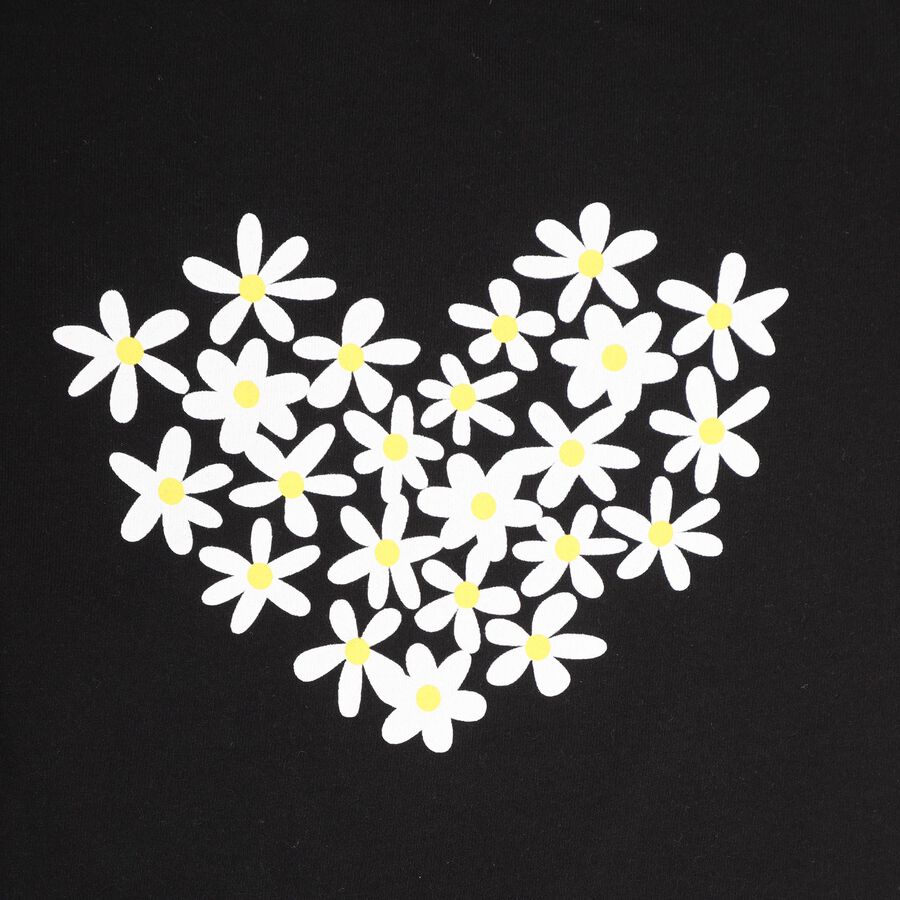 Girls' T-Shirt, Black, large image number null