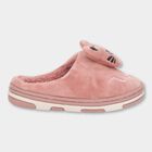 Kids Soft Dusty Pink Plush Slip-On Winter Slippers, Pink, small image number null