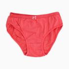 Girls' 100% Cotton Panty, मूँगा (कोरल), small image number null