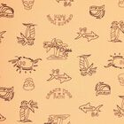 Boys All Over Print T-Shirt, Orange, small image number null
