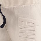 Infants Soft Cream Cotton Blend Embossed Pyjama, Beige, small image number null