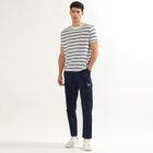 Men's Round Neck Half Sleeves T-Shirt , White, small image number null