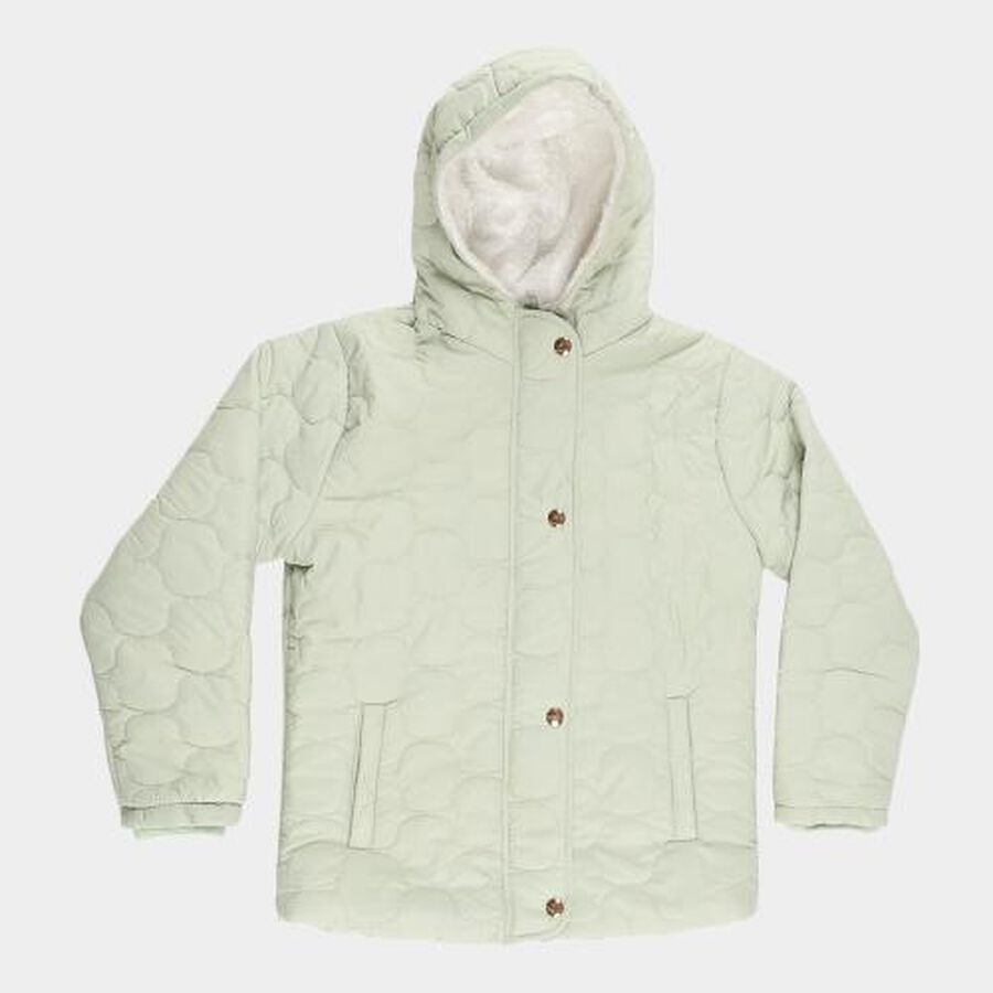 Girls' Jacket, Light Green, large image number null