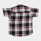 Boys Cotton Casual Shirt, Mid Blue, small image number null