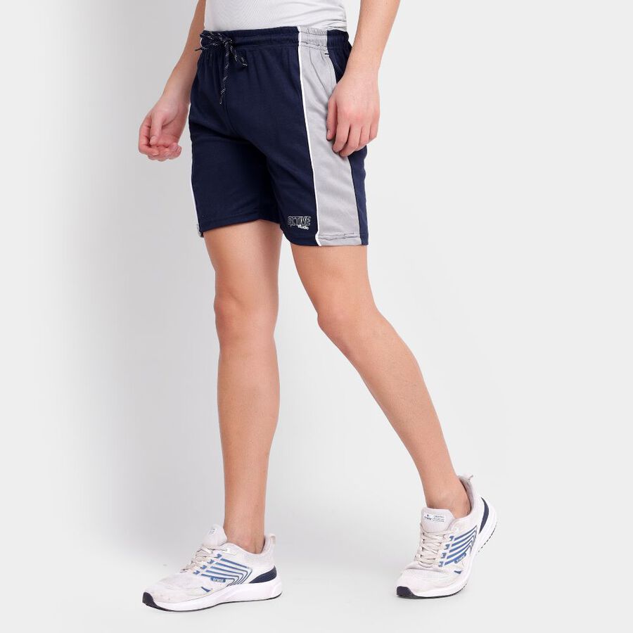 Men's Bermudas, Navy Blue, large image number null