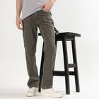 Men's Muted Olive Skinny Fit Utility Style Jeans, Olive, small image number null