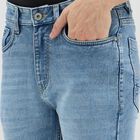 Men's Light Blue Skinny Fit Jeans, Light Blue, small