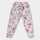 Girls' 100% Cotton Trousers , Peach, small image number null