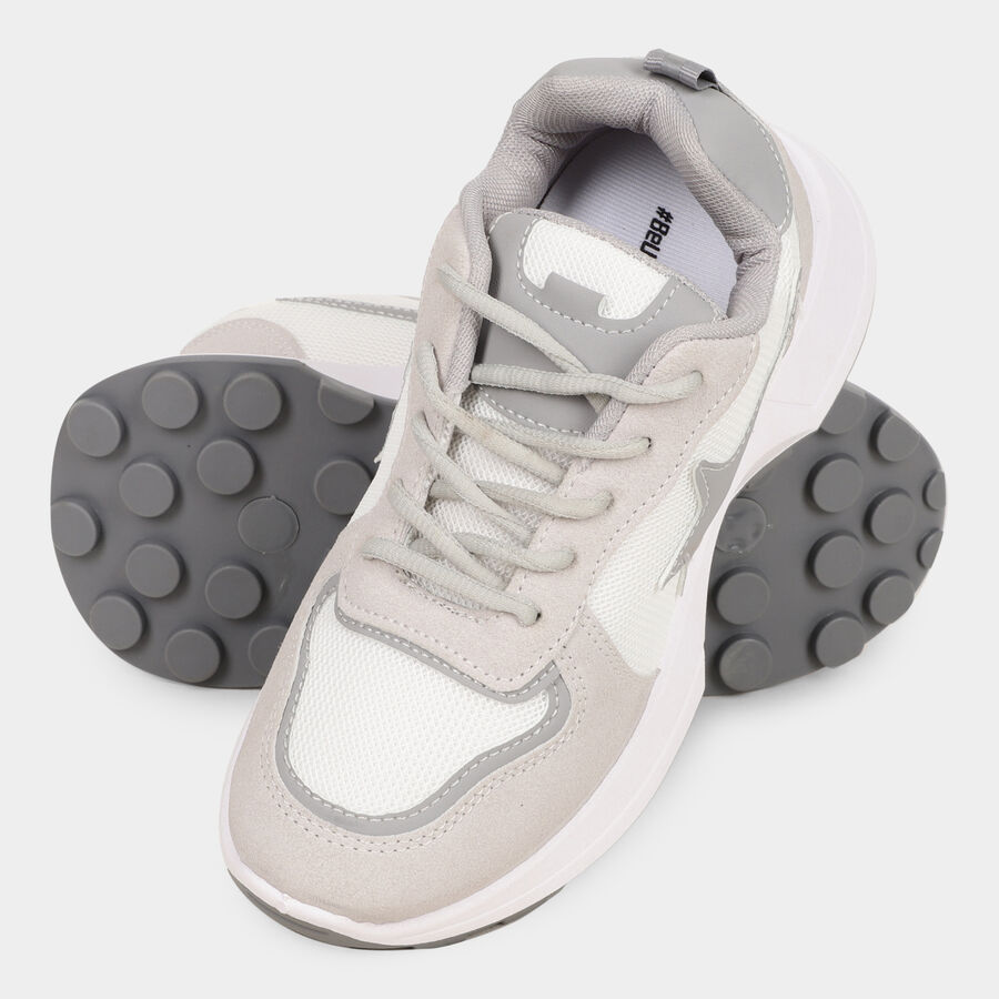 Ladies' Sports Shoes, ग्रे, large image number null