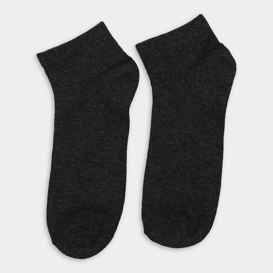Men's Socks (Pack of 3), Navy Blue, large