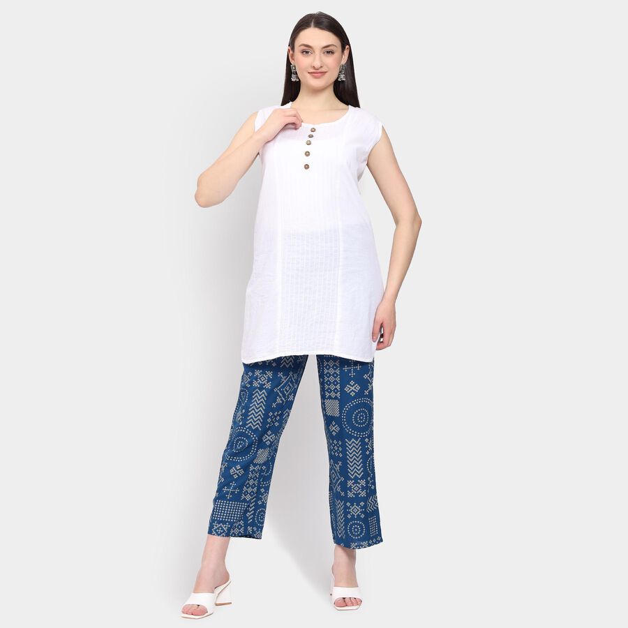 Ladies' Palazzos, Dark Blue, large image number null