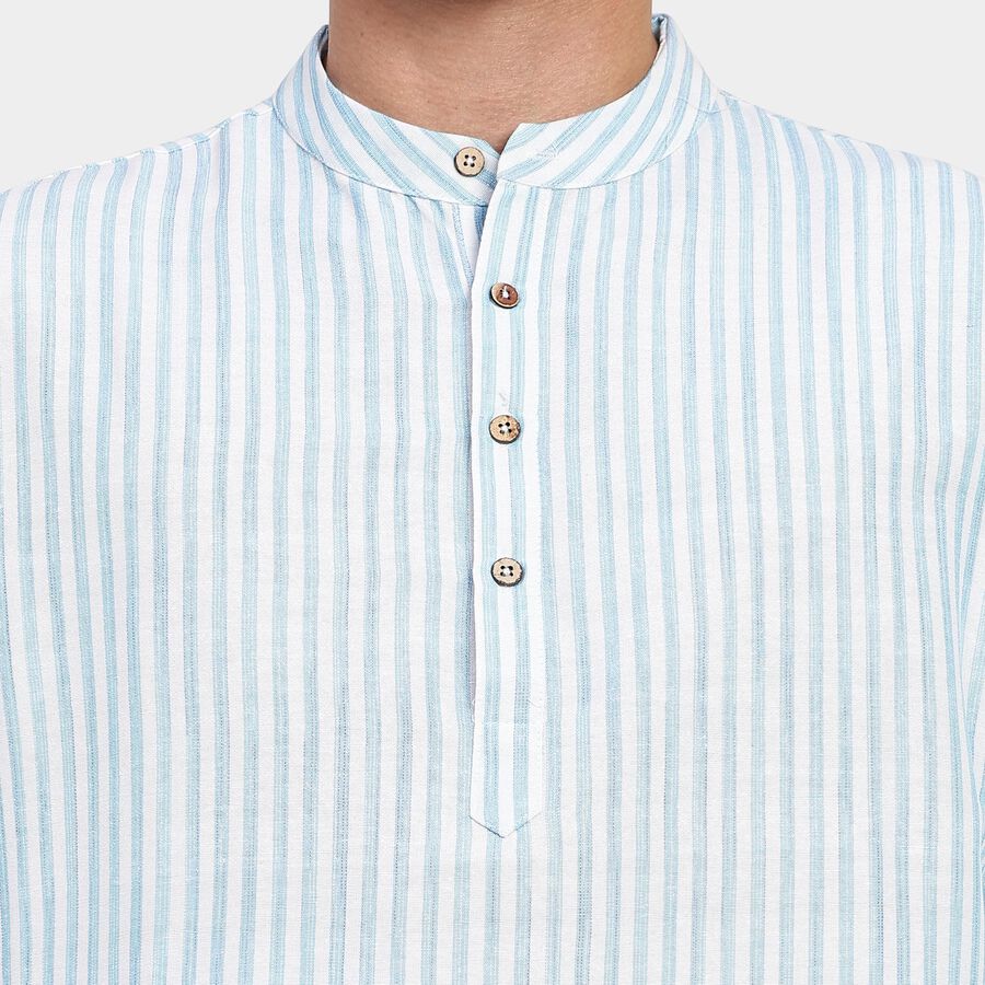 Men's Kurta, Light Blue, large image number null