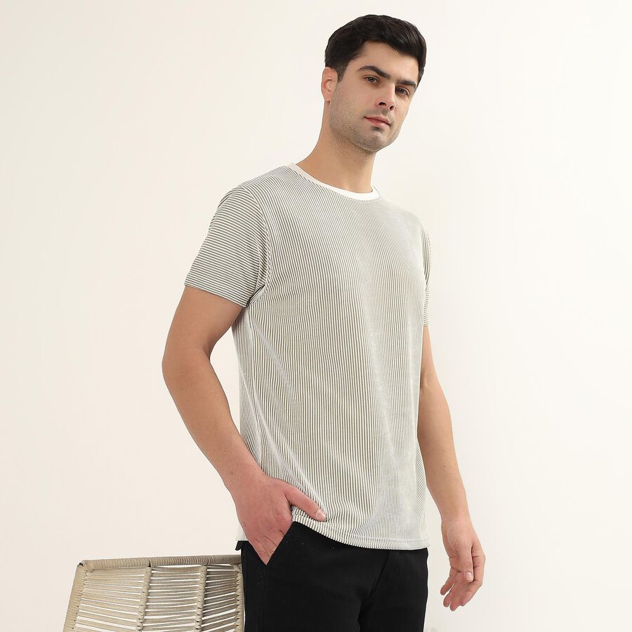 Men's Drifit T-Shirt, ओलिव, large