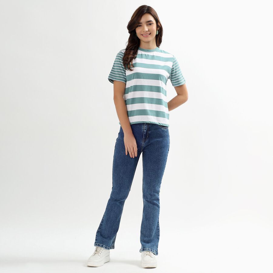 Ladies' Jeans, Mid Blue, large image number null
