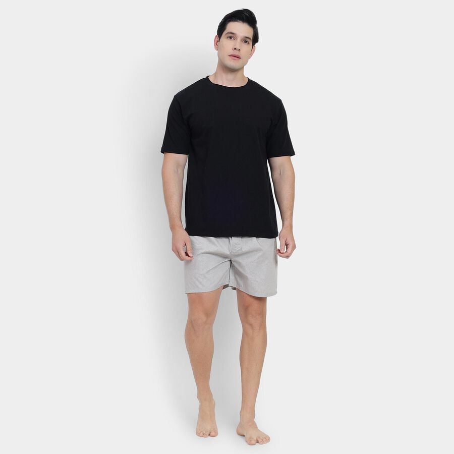Men's 100% Cotton Boxers , हल्का ग्रे, large image number null