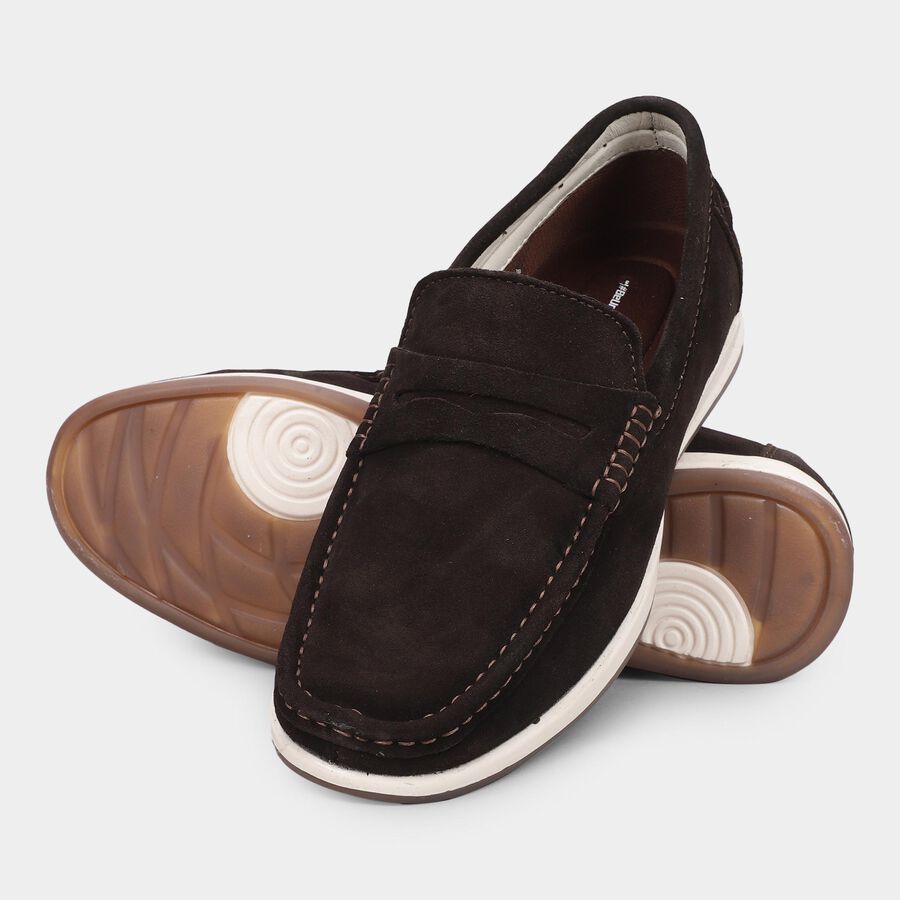 Men's Casual Shoes, Brown, large image number null